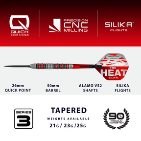 Damon Heta 90% Series 3 Quick Point Darts