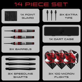 Heavy Metal Stainless Steel Soft Tip Darts