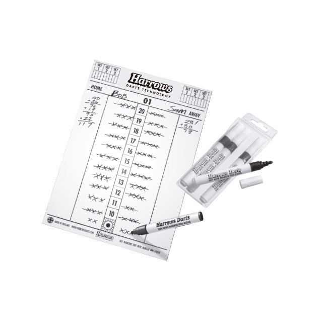 Darts + Throw Line + Scoreboard Bundle
