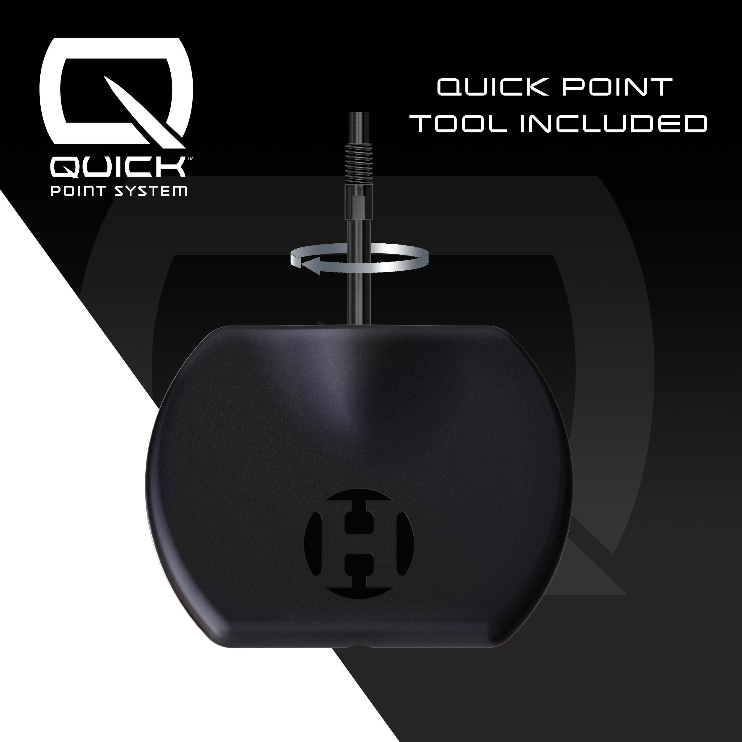 Supergrip 90% Black Edition Quick Point Darts