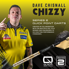 Chizzy 90% Series 2 Quick Point Darts