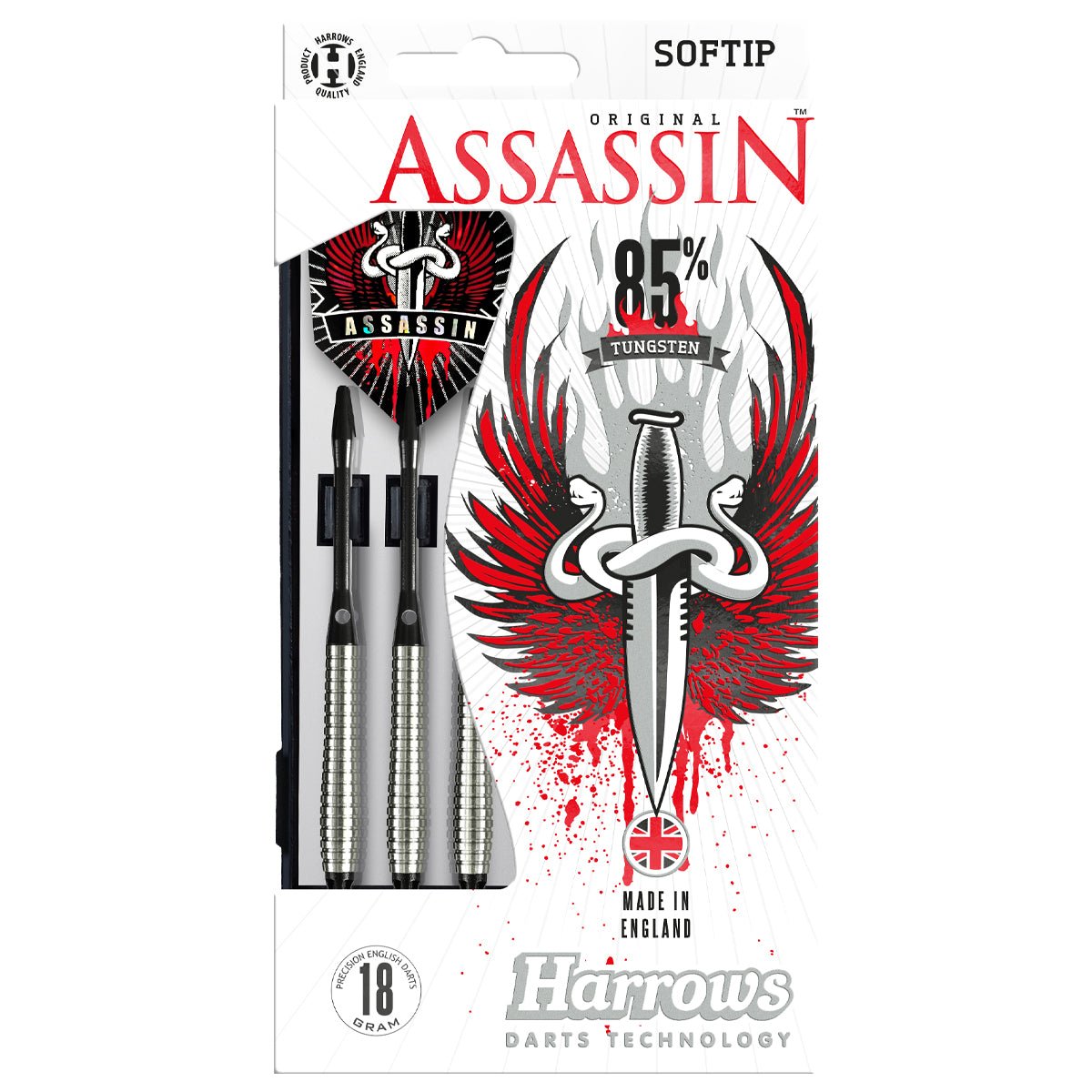 Assassin 85% 18g Style A Soft Tip Darts