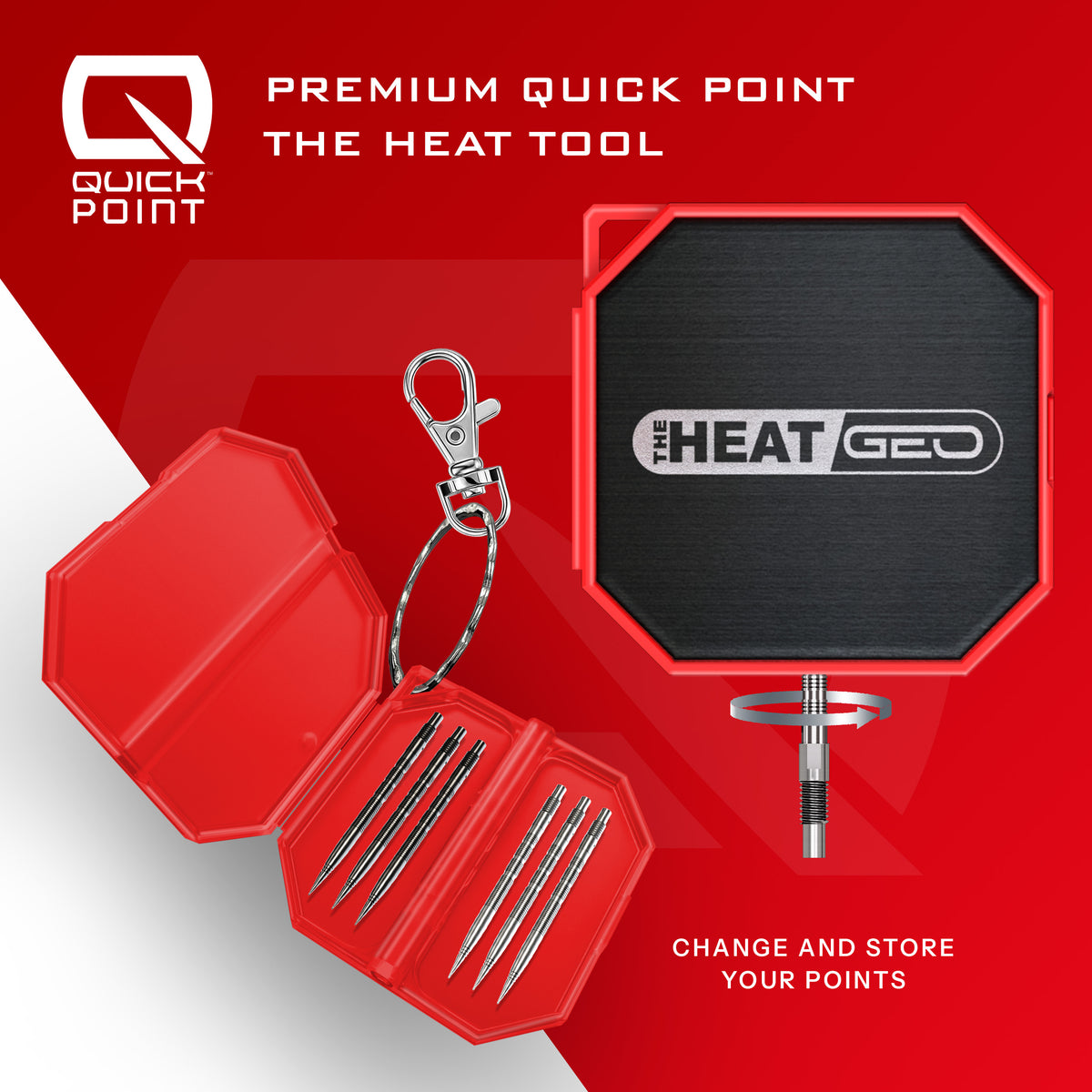 Damon Heta Geo 90% Tungsten Quick Point Darts