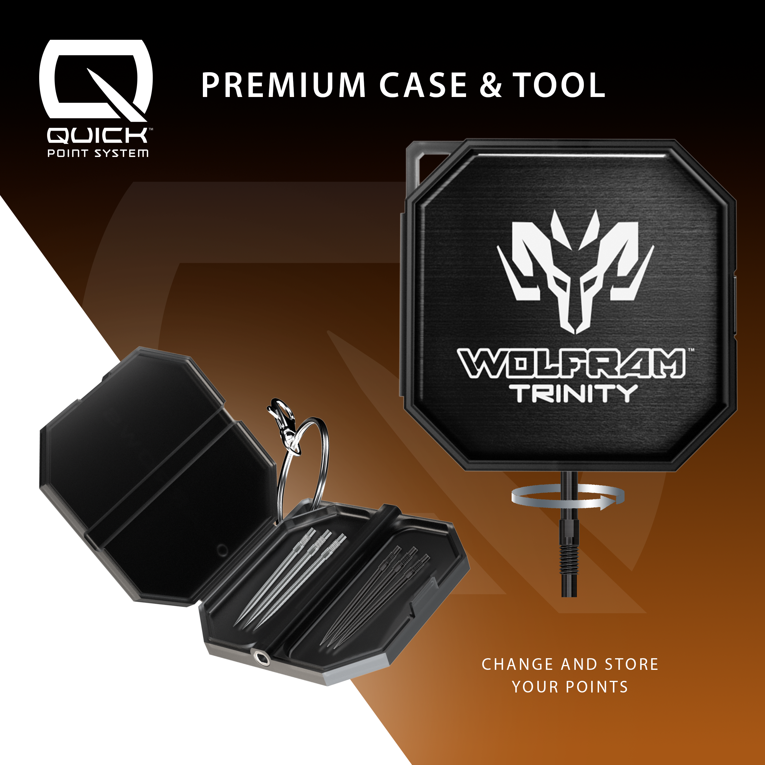 Harrows Wolfram Trinity Darts | 97% Tungsten | Steel & Soft Tip