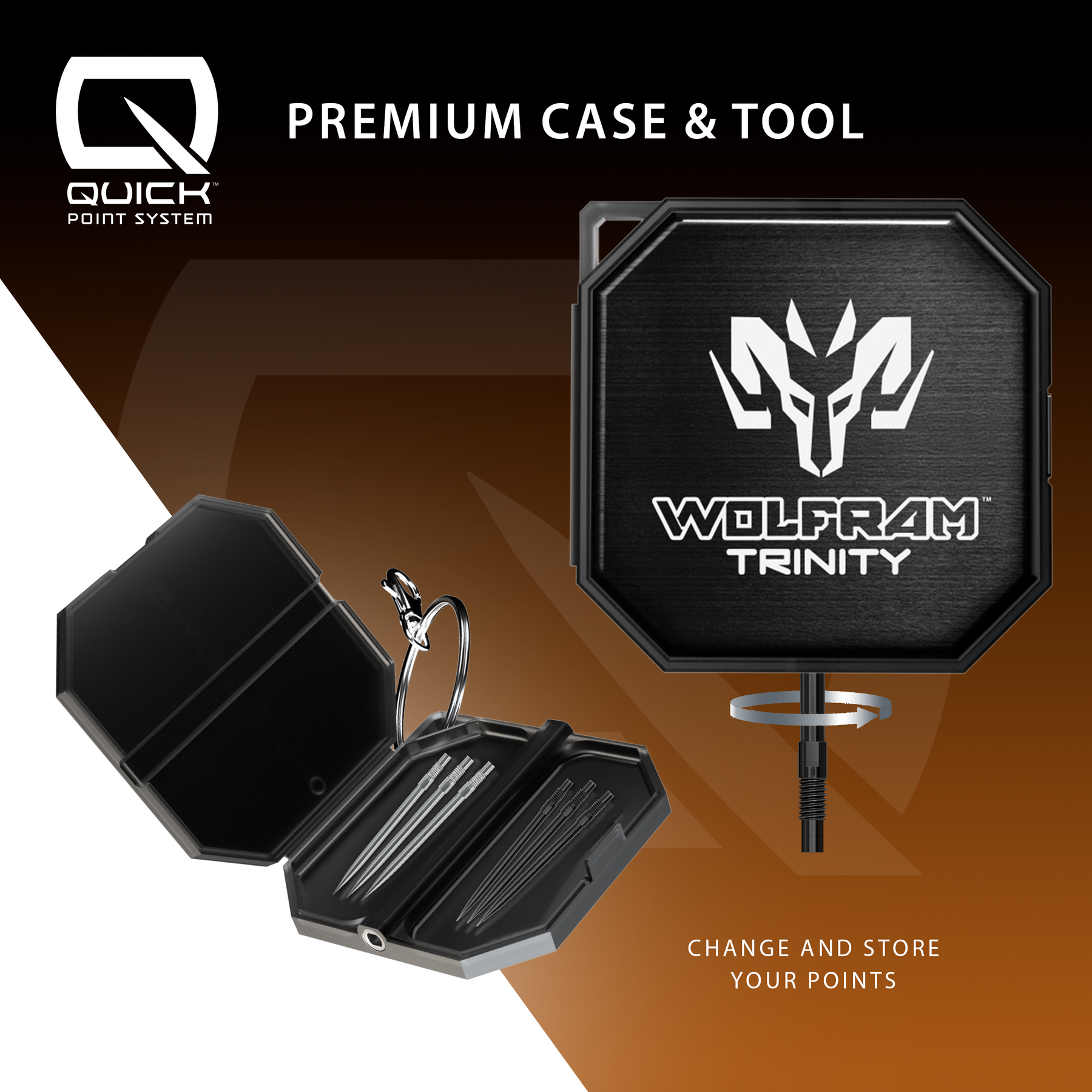 Wolfram Trinity 97% Quick Point Darts