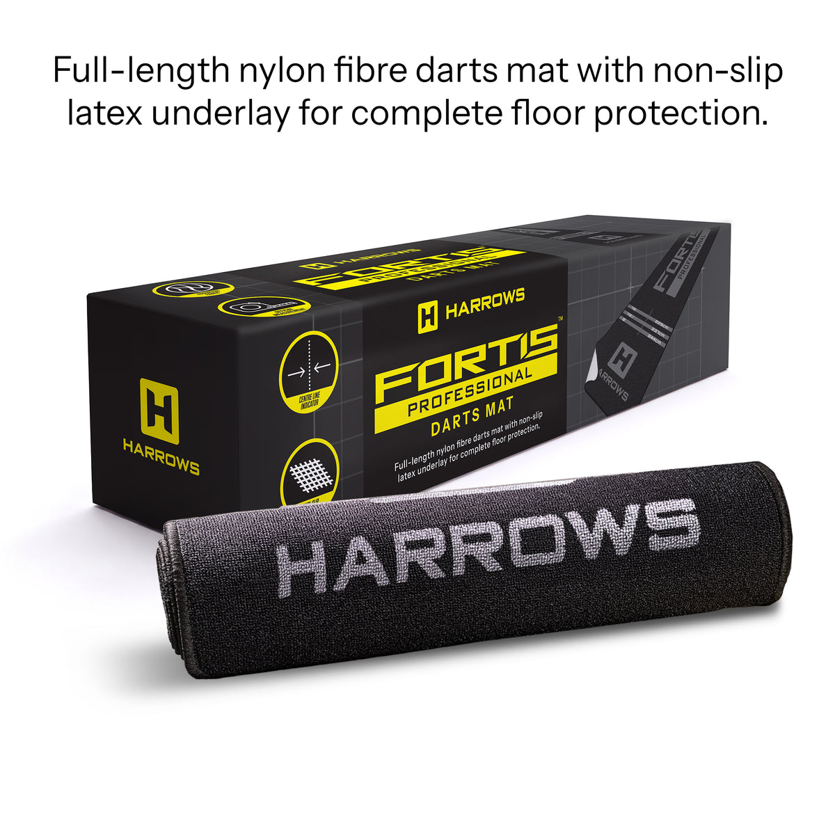 Fortis Darts Mat - Grey