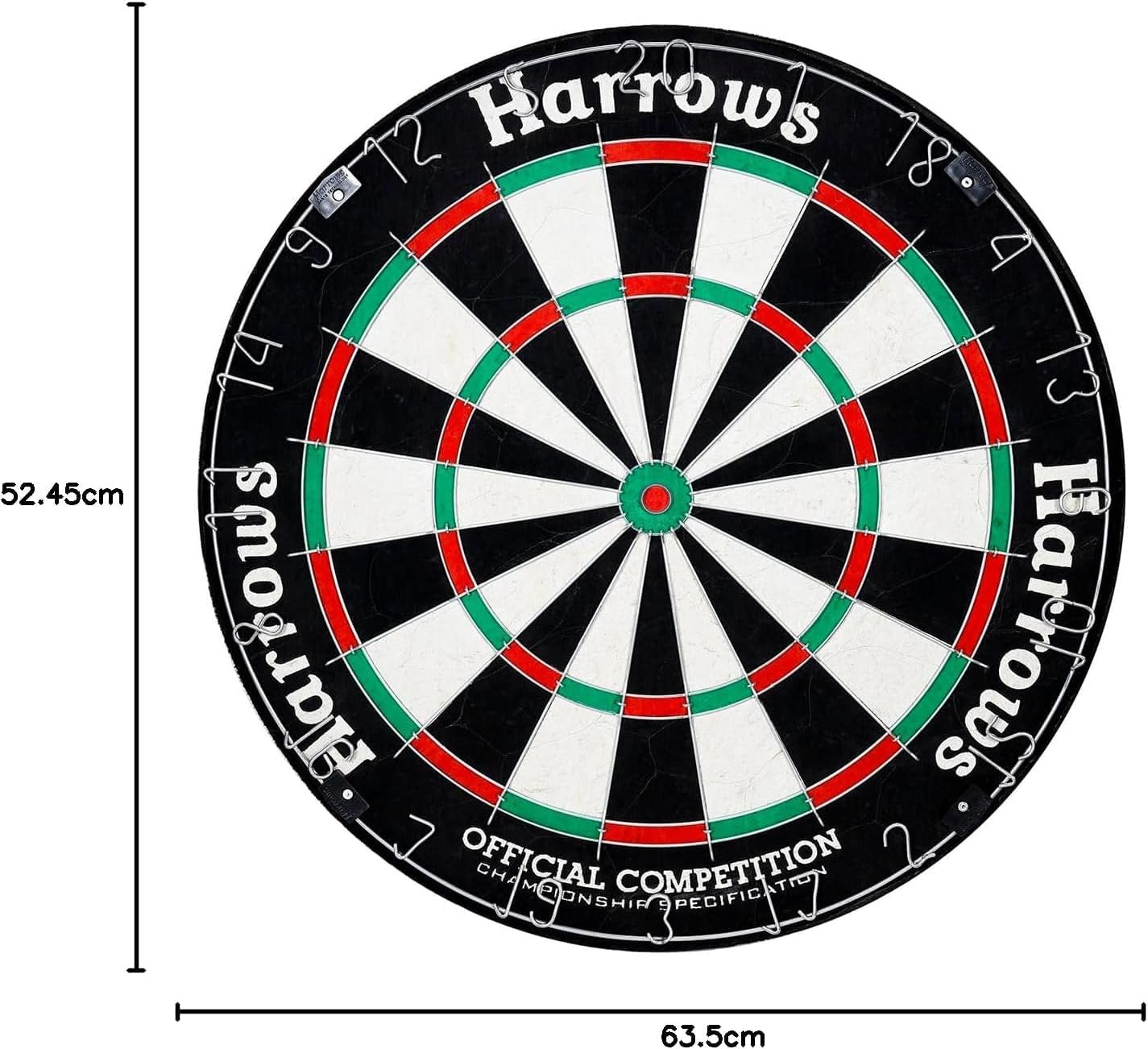 Harrows Pro's Choice Dartboard & Cabinet Set