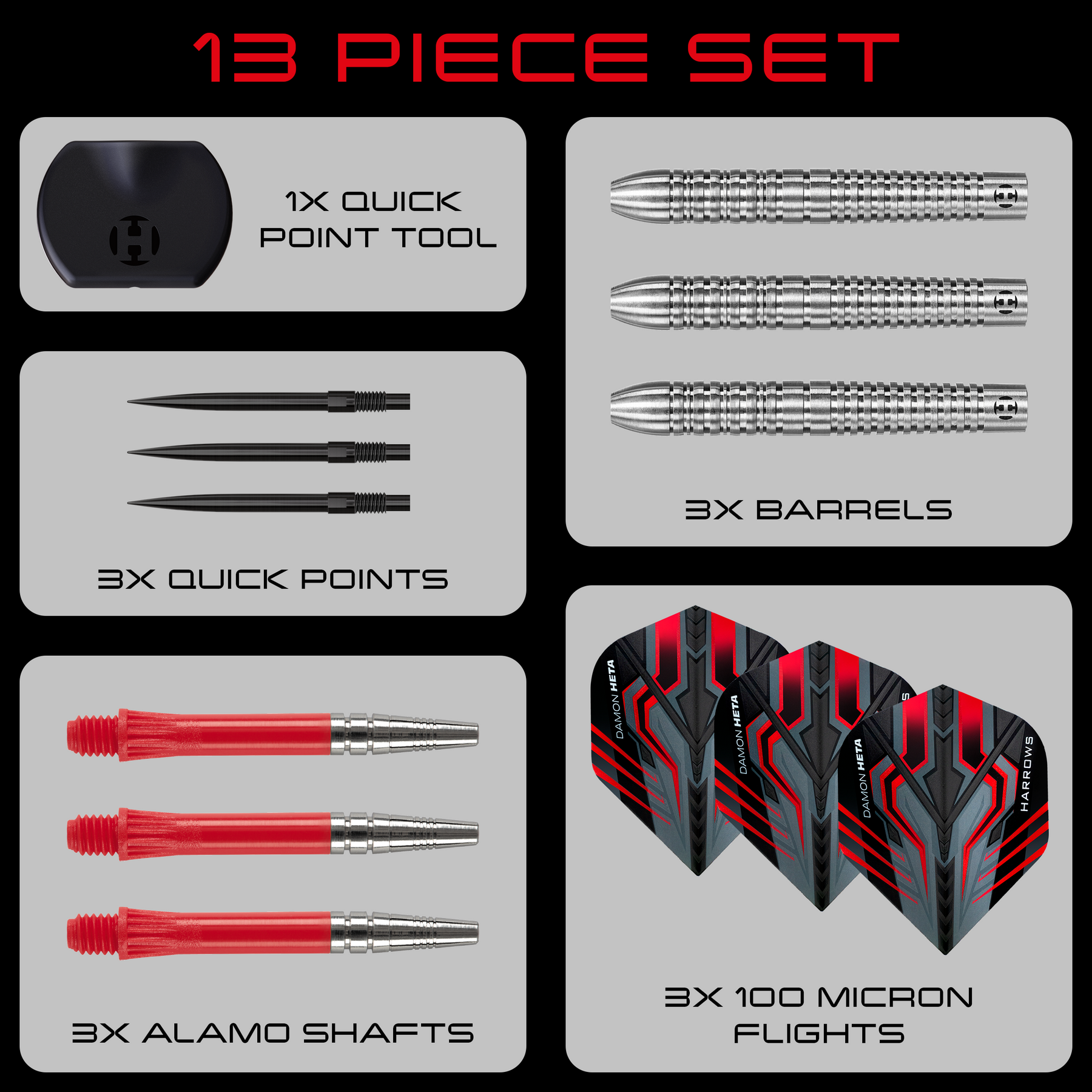 Damon Heta 90% Quick Point Darts