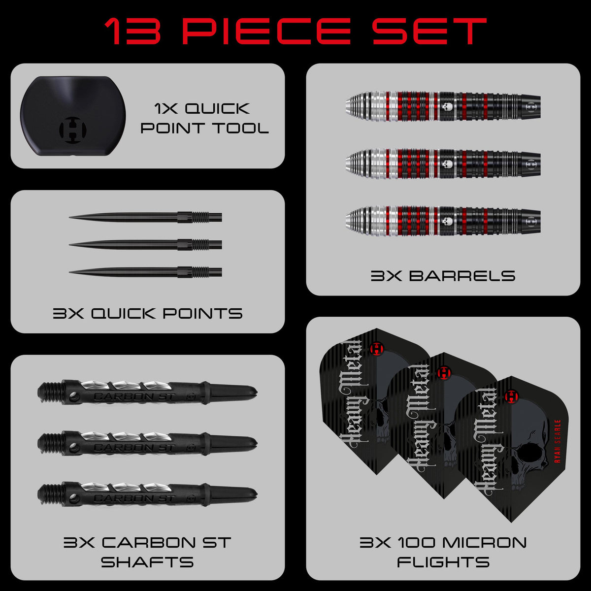 Ryan Searle 90% Series 2 Quick Point Darts