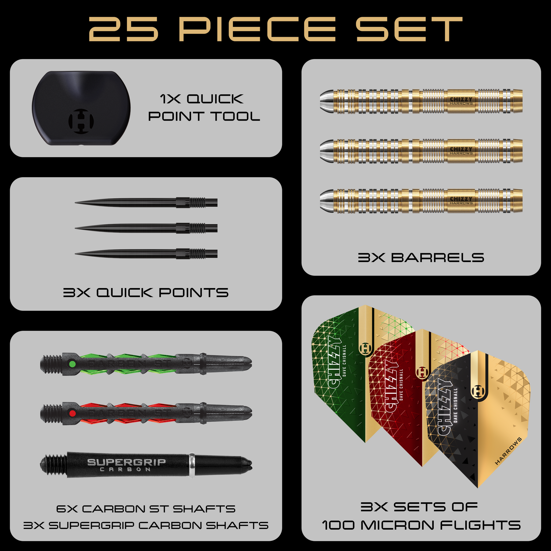 Dave Chisnall Series 2 Quick Point Christmas Bundle