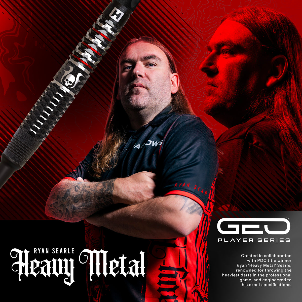 Ryan Searle Geo 90% Tungsten Soft Tip Darts