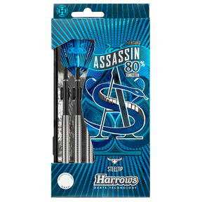 Assassin 80% 25gR Steel Tip Darts