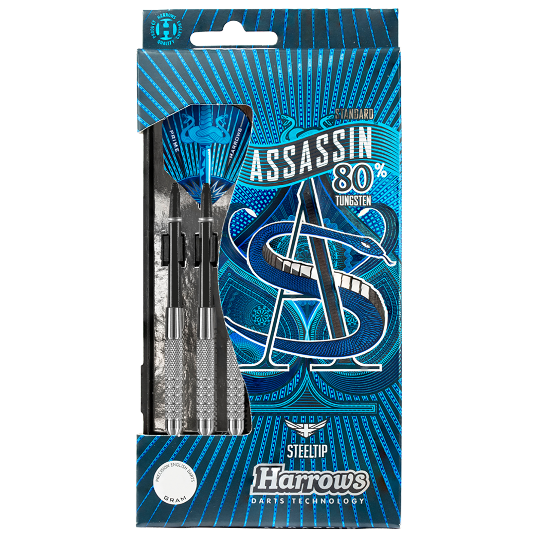 Assassin 80% 23gK Steel Tip Darts