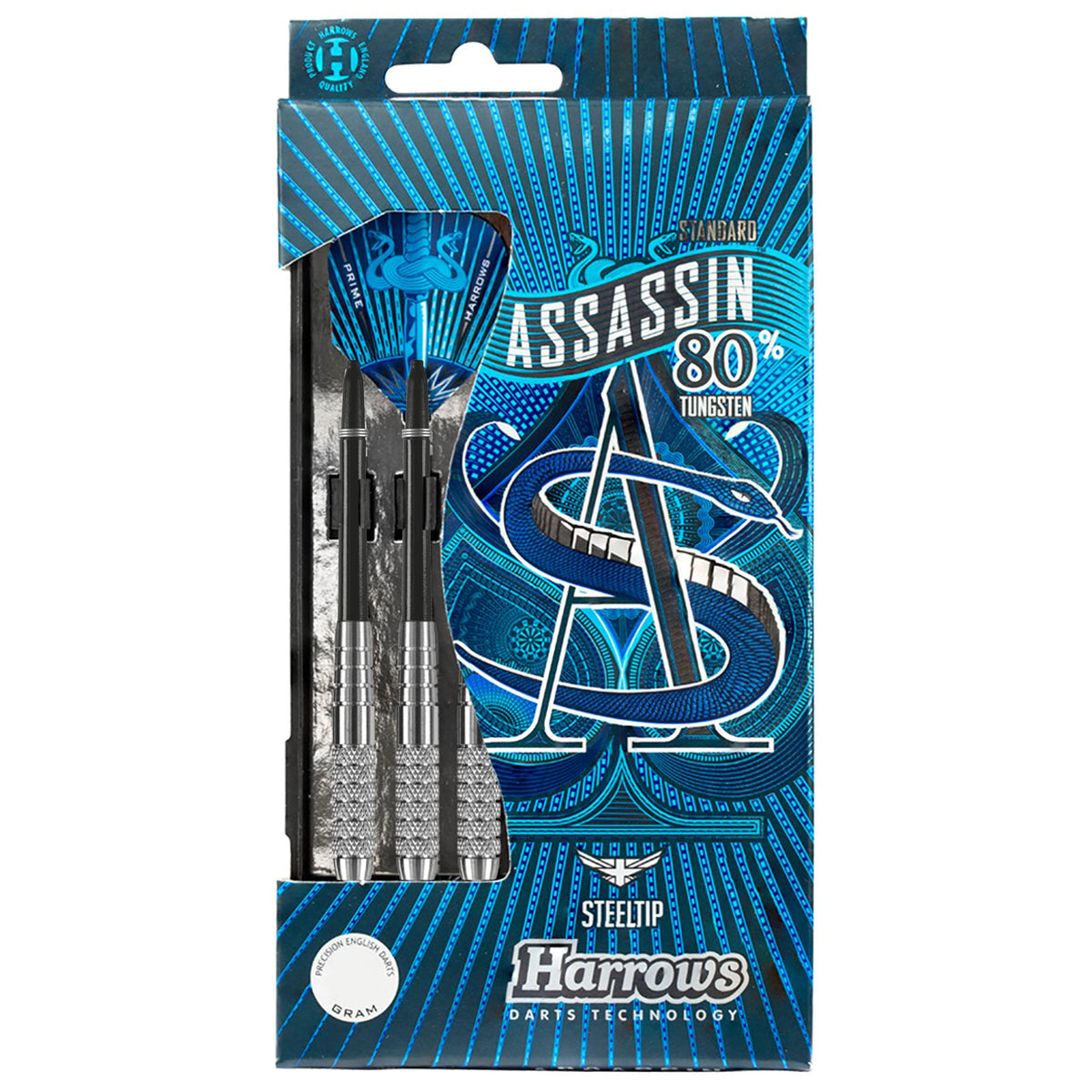 Assassin 80% 24gK Steel Tip Darts