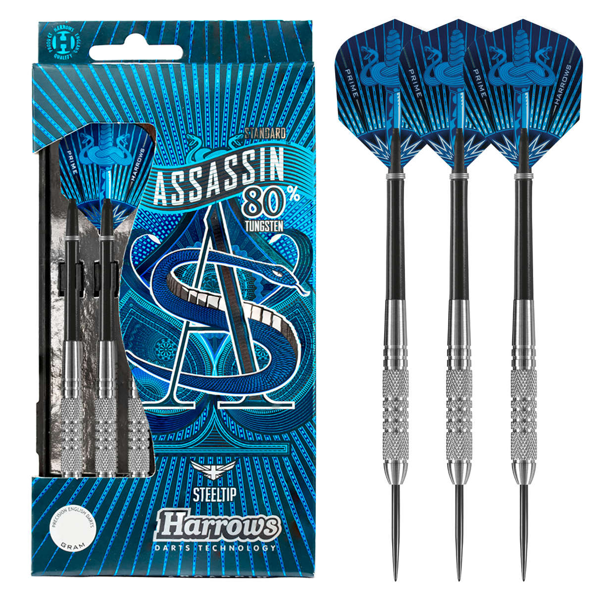 Harrows Atlantis Freccette Steel Darts 26G - Precisone E Bilanciamento Per Giocatori - Foto 5