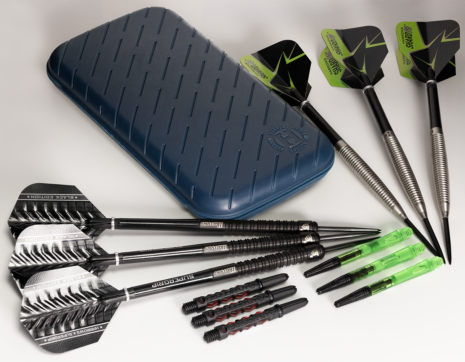 ダーツ DYNASTY Fallon4 STEEL& Harrows SLIM CASE Slimcase 6 Darts Holder