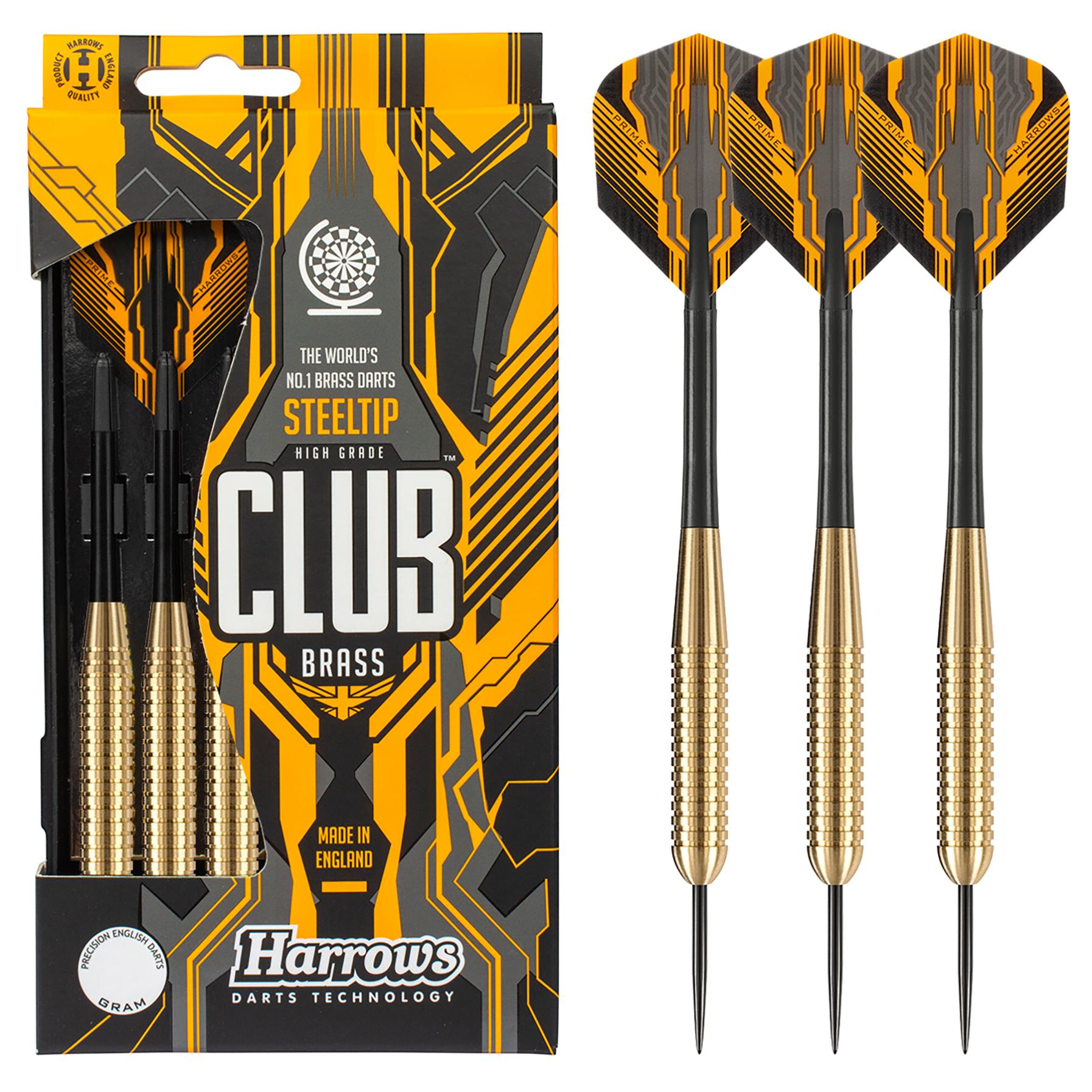 Club Brass 23gR Steel Tip Darts