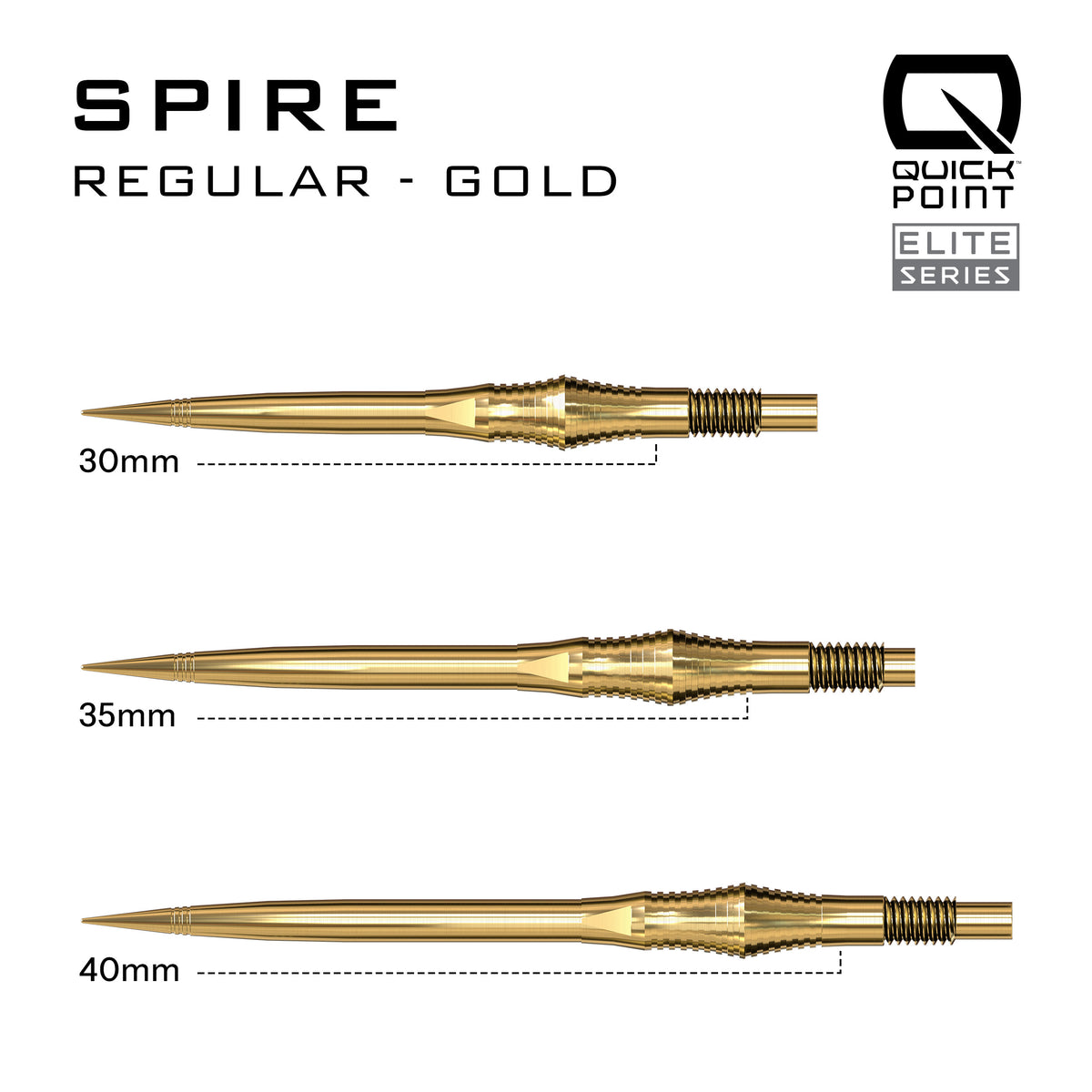 Spire Regular Quick Points - Elite Series