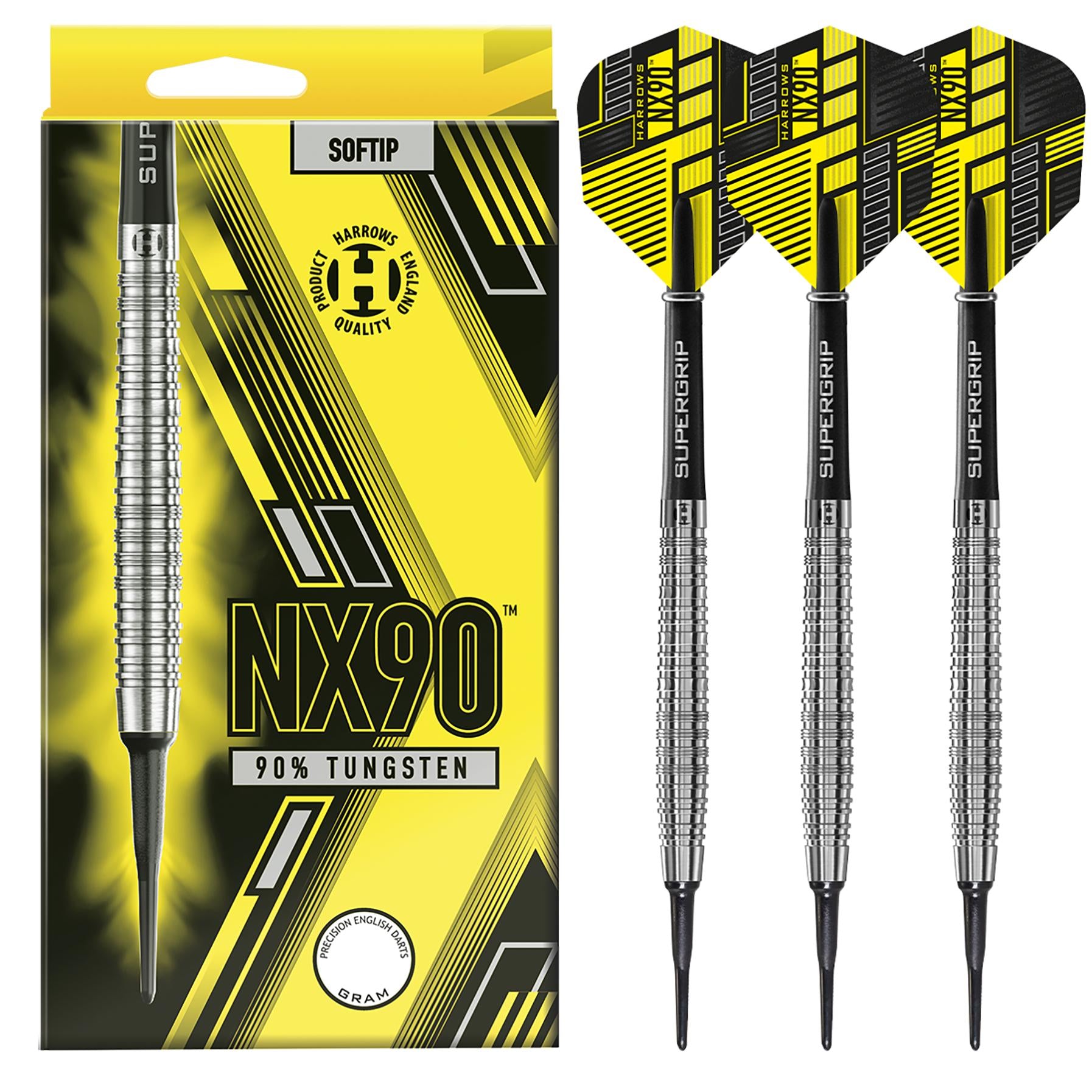 NX90 90% Tapered Soft Tip Darts