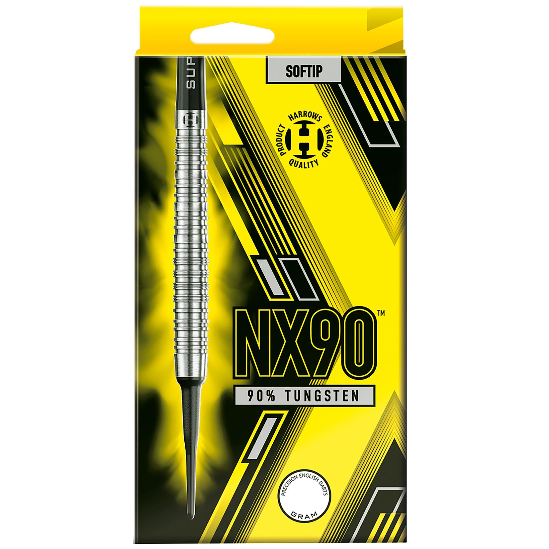 Gemini '90 メロハー 正規品 ランス・キング Harrows NX90 Soft Tip Darts | 90% Tungsten Accuracy