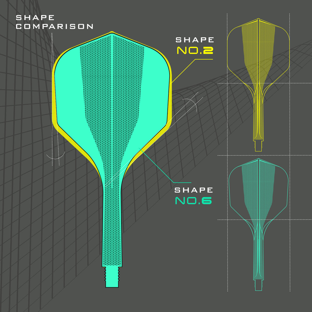 Solo No.2 Integrated Flight and Shaft - Black