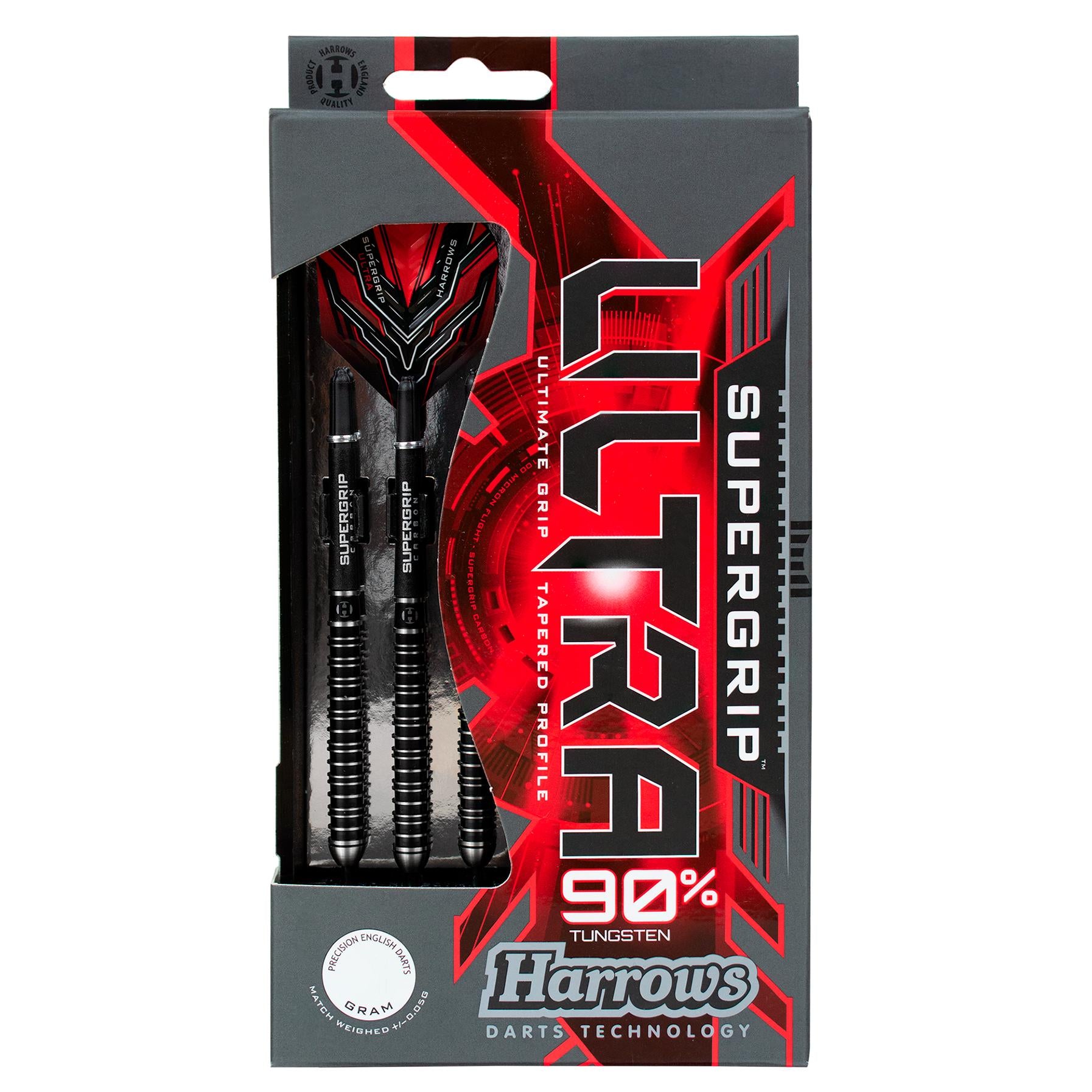 Harrows SUPERGRIP ULTRA 新品未使用品 定価19800円 Supergrip Ultra 90% Steel Tip Darts