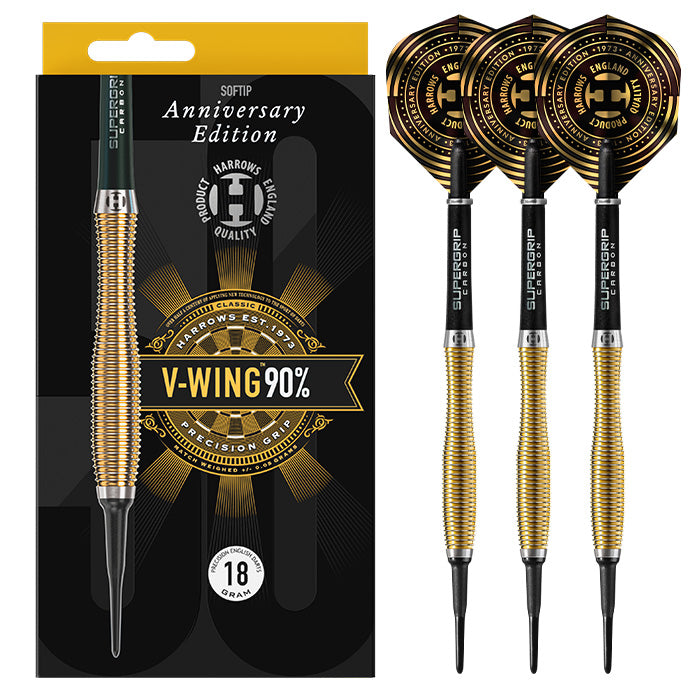 ダーツ Harrows BOXER 50TH Anniversary 18g Harrows Boxer Bomb 90% 50th Anniversary 18g Soft Tip Darts