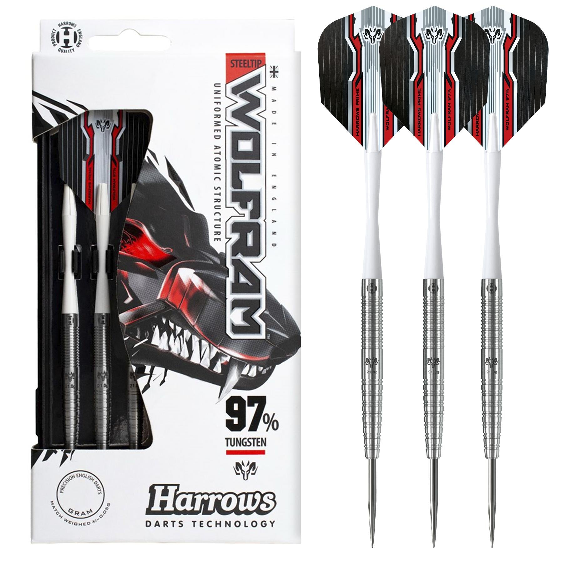 Wolfram Darts | 97% Tungsten Precision | Harrows