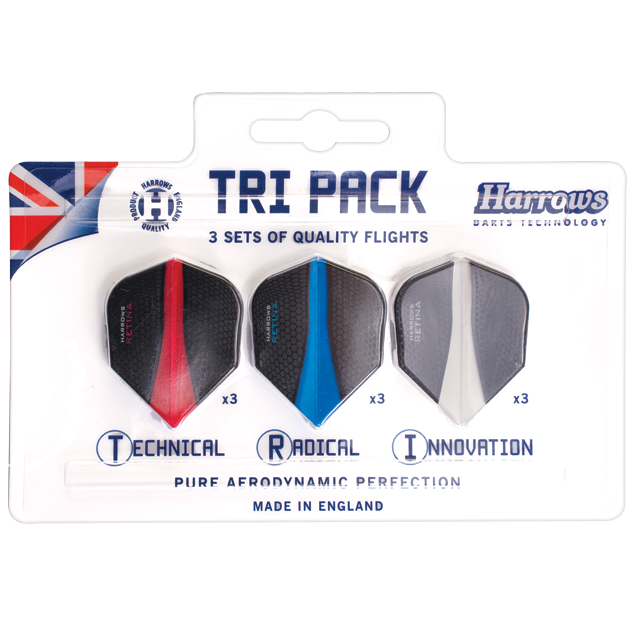 Tri pack. Tri pack harrows. набор оперений tri pack. tri packs.