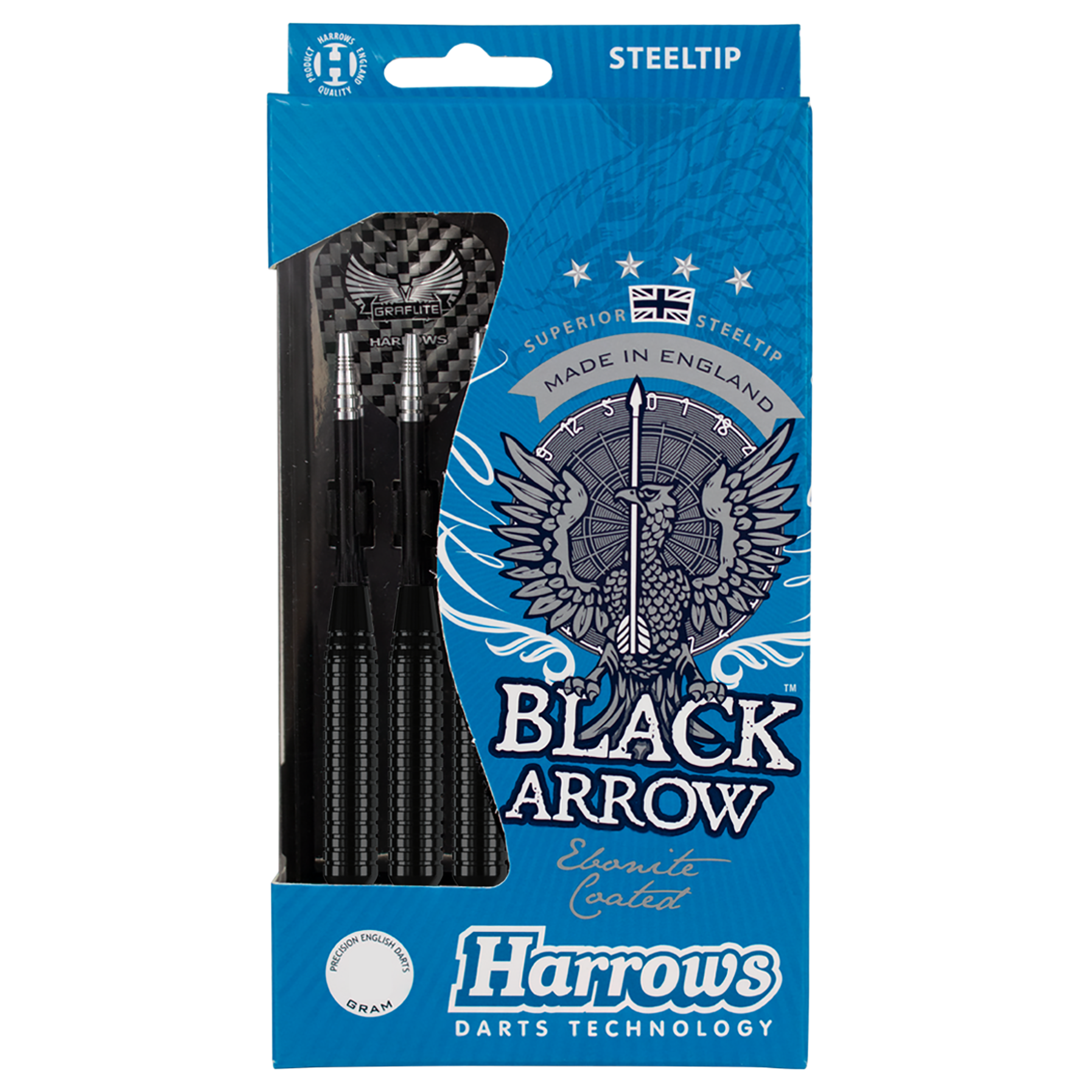Black Arrow 26gR Steel Tip Darts