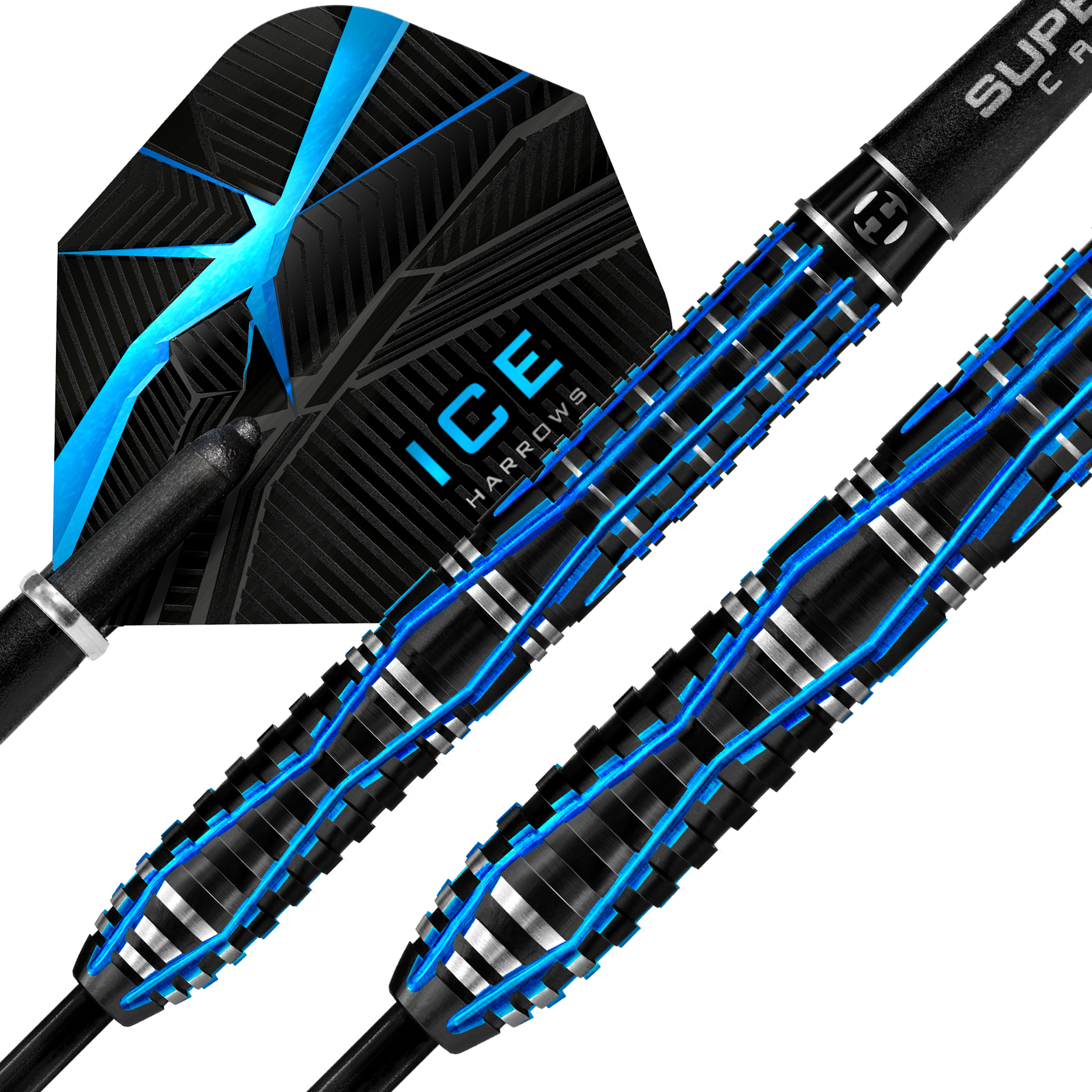 ダーツ Harrows ICE RECUT darts STEEL 21g ICE - Recut 90% Steel Tip Darts