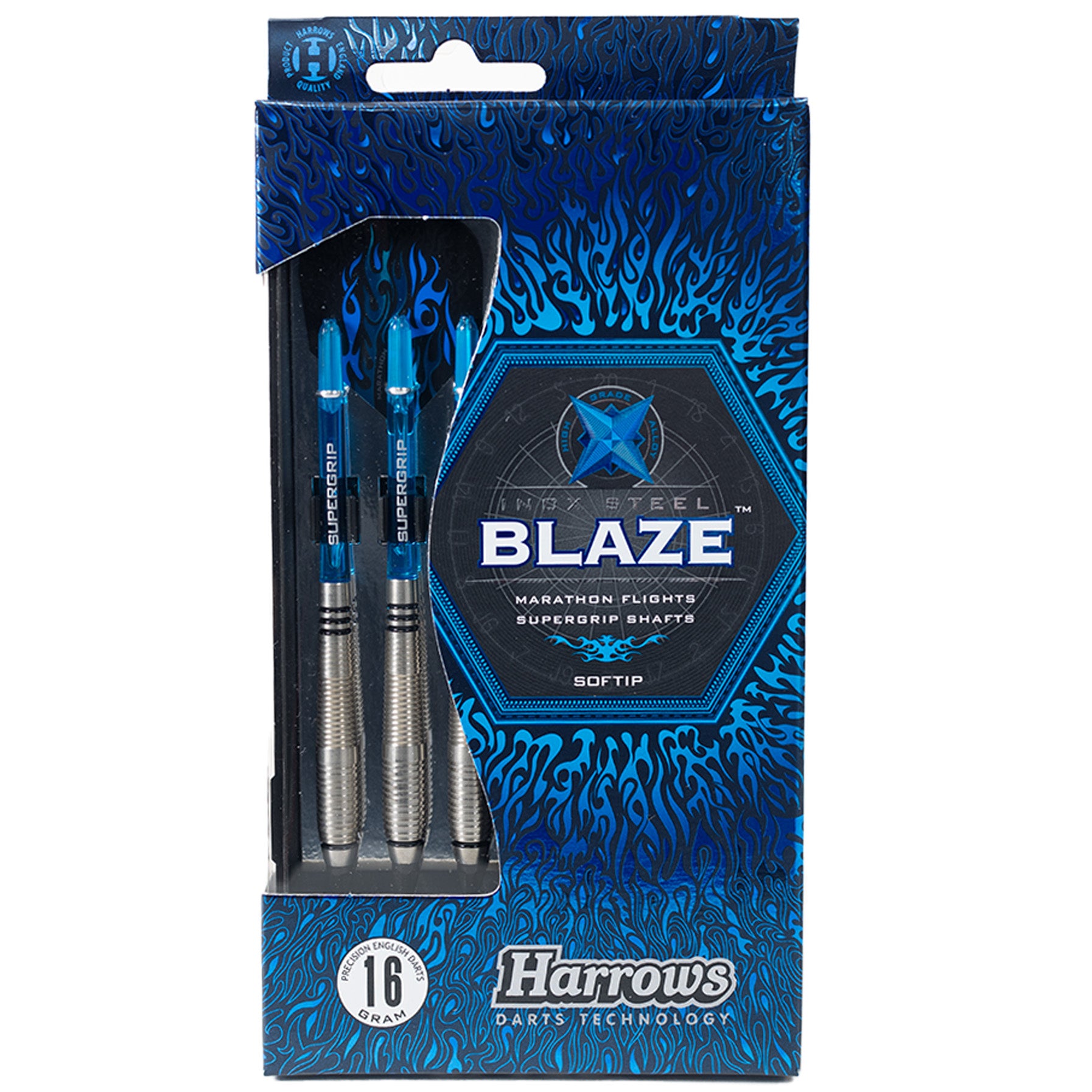 Harrows Blaze Style A Soft Tip Darts | Tungsten Precision
