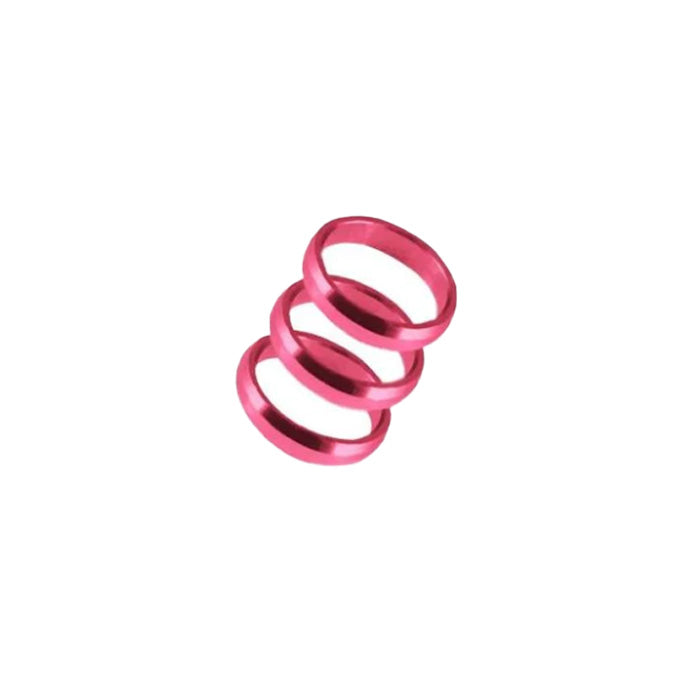 Harrows Supergrip Fusion Dart Shafts 1.75in - Black/Pink (Set Of 3) With Rings, SGF-016