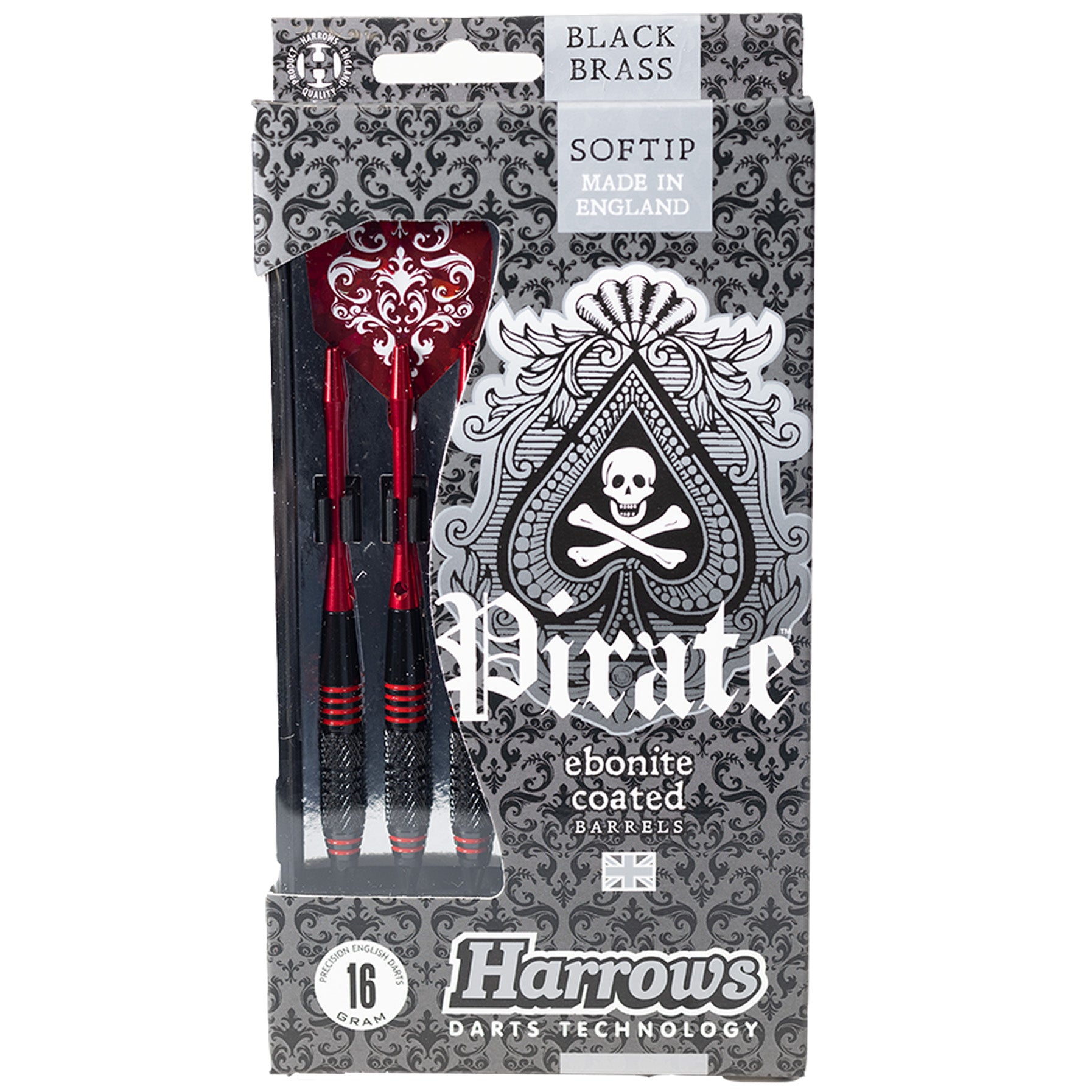 Harrows Pirate Red Soft Tip Darts | Tungsten Precision