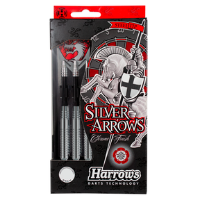 Silver Arrows - Ringed Steel Tip Darts
