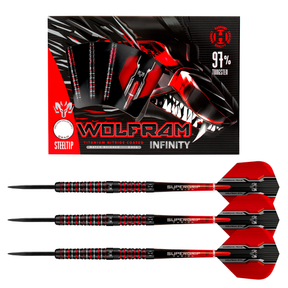 Wolfram Infinity 97% Steel Tip Darts