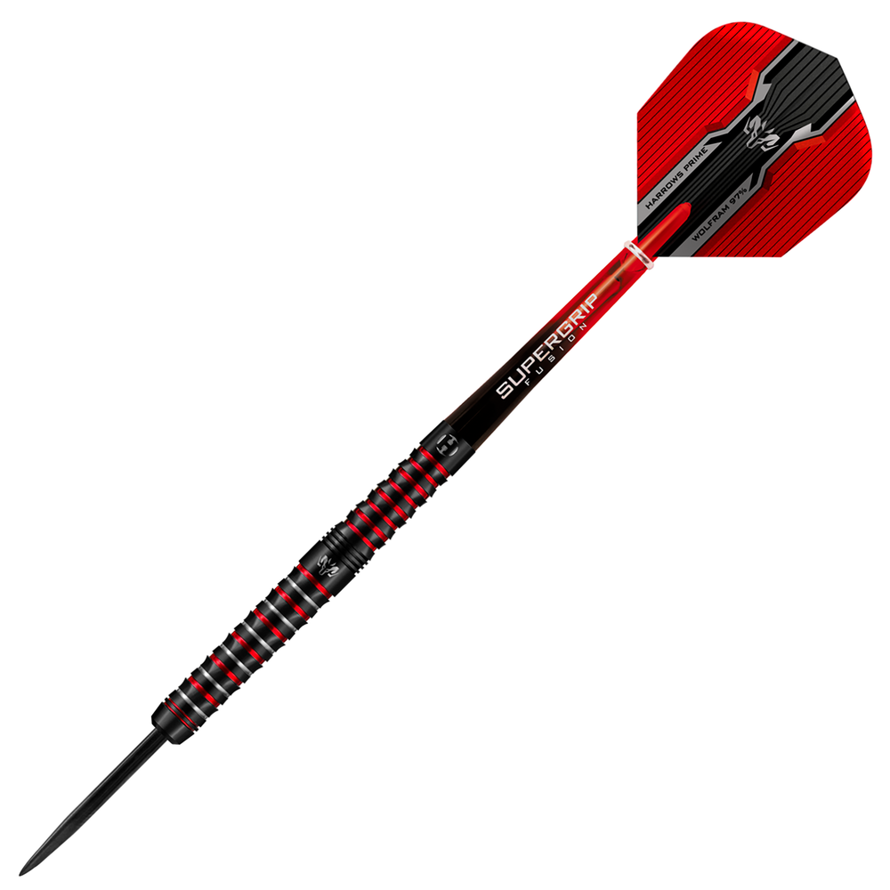 Wolfram Infinity 97% wolfraam darts | Steeltip dartset| 21g, 22g, 23g, 24g, 25g & 26g | Inclusief Supergrip Fusion Shafts en 100 Micron Prime Flights (18g